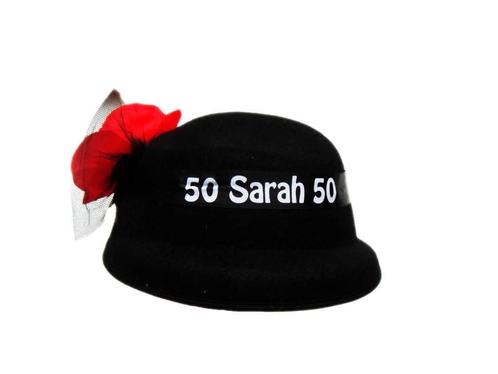 Sarah Hoed, Hobby en Vrije tijd, Feestartikelen, Nieuw, Verzenden