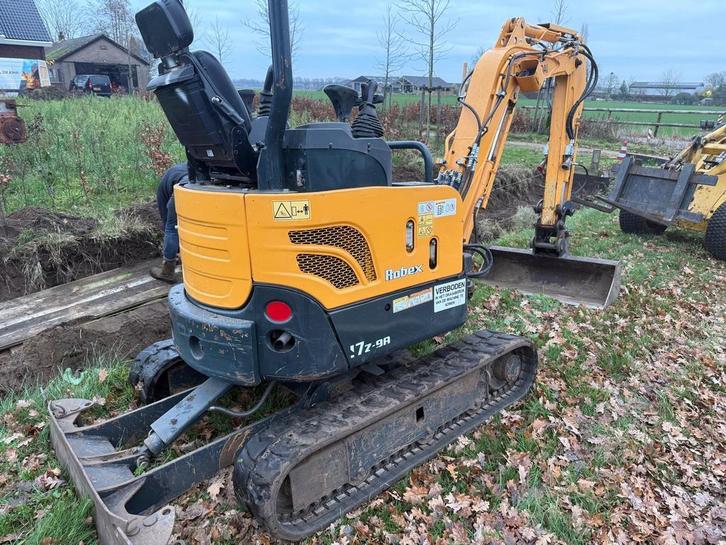 Hyundai Robex 17z-9A 2019 Minigraver, Zakelijke goederen, Machines en Bouw | Kranen en Graafmachines, Graafmachine, Ophalen