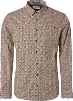 No Excess Overhemd Print Caramel maat L Heren, Kleding | Heren, Overhemden, Verzenden, Nieuw, Oranje, No Excess