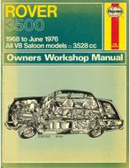 1968 - 1976 ROVER 3500, VRAAGBAAK ENGELS, Auto diversen, Handleidingen en Instructieboekjes
