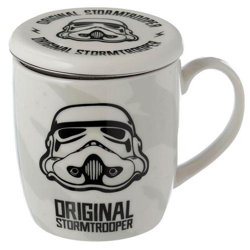 Beker Original Stormtrooper Porselein - Met Theezeef & Dekse, Huis en Inrichting, Keuken | Servies, Nieuw, Ophalen of Verzenden