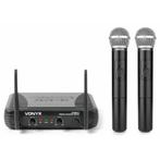 Vonyx Draadloze VHF microfoon set 2-kanaals STWM712, Muziek en Instrumenten, Nieuw, Verzenden