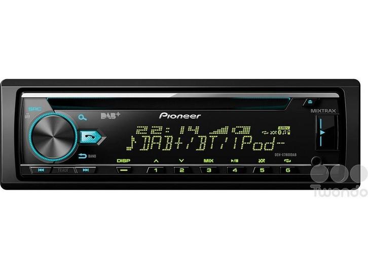 Pioneer DEH-X7800DAB - Autoradio - DAB+ Bluetooth-audio -, Auto diversen, Autoradio's, Zo goed als nieuw, Verzenden