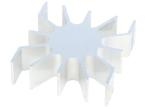 LED heatsink - Koellichaam -  2.4K/W - 51mm - Aluminium, Hobby en Vrije tijd, Elektronica-componenten, Ophalen of Verzenden, Nieuw