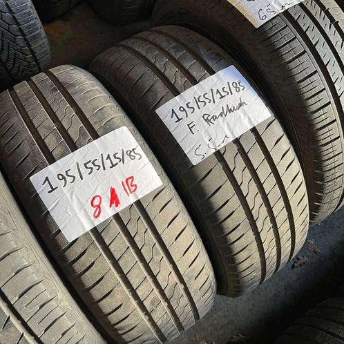 2 x Firestone 195-55-15 Zomerbanden 5,5mm, Auto-onderdelen, Banden en Velgen, 15 inch, Zomerbanden, 195 mm, Personenwagen, Gebruikt