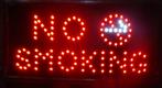 Niet roken non smoking lamp LED verlichting bord lichtbak, Nieuw, Verzenden
