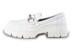 Tamaris Loafers in maat 41 Wit | 10% extra korting, Kleding | Dames, Schoenen, Tamaris, Verzenden, Wit, Overige typen