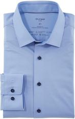 OLYMP Luxor Overhemd 24/Seven Lichtblauw maat 43 Heren, Kleding | Heren, Overhemden, Verzenden, Nieuw, Blauw, OLYMP