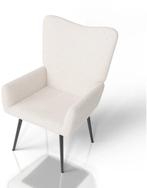 2dekans | Oorfauteuil / Relaxfauteuil Odense - Beige -, Huis en Inrichting, Fauteuils, Ophalen of Verzenden, Zo goed als nieuw
