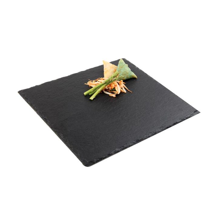 GGM Gastro | (6 stuks) Natuurleisteen plaat - 250x250mm - |, Zakelijke goederen, Horeca | Keukenapparatuur, Verzenden