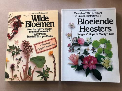 2 Spectrum Natuurgidsen - Bloeiende Heesters / Wilde Bloemen, Boeken, Natuur, Gelezen, Bloemen, Planten en Bomen, Ophalen of Verzenden