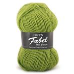 DROPS Fabel Uni Colour - 112 appelgroen - Wol Garen, Ophalen of Verzenden, Nieuw