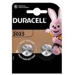 Duracell Knoopcelbatterij - CR2025 - Lithium - 2 stuks -..., Audio, Tv en Foto, Accu's en Batterijen, Ophalen of Verzenden, Nieuw