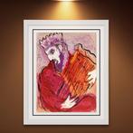 Marc Chagall (1887-1985) - David , Ève maudite par Dieu, Antiek en Kunst