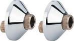 GROHE S-Koppeling - 1/2 x 3/4 - Schroefrozet - Kraan, Ophalen of Verzenden, Zo goed als nieuw