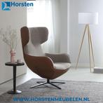 Draai Fauteuil | Relax stoel | HE Design | Mareina | Leer, Nieuw