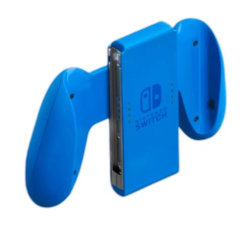 Nintendo Switch Joy-Con Comfort Grip Controller - Blauw (Spe, Spelcomputers en Games, Spelcomputers | Nintendo Switch, Zo goed als nieuw