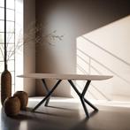 Teak Eettafel Deens Ovaal, Huis en Inrichting, Tafels | Eettafels, Ophalen of Verzenden, Nieuw