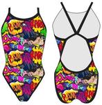 opruiming showmodel Turbo (SIZE L) Sportbadpak Rev. Comic, Kleding | Dames, Verzenden, Nieuw