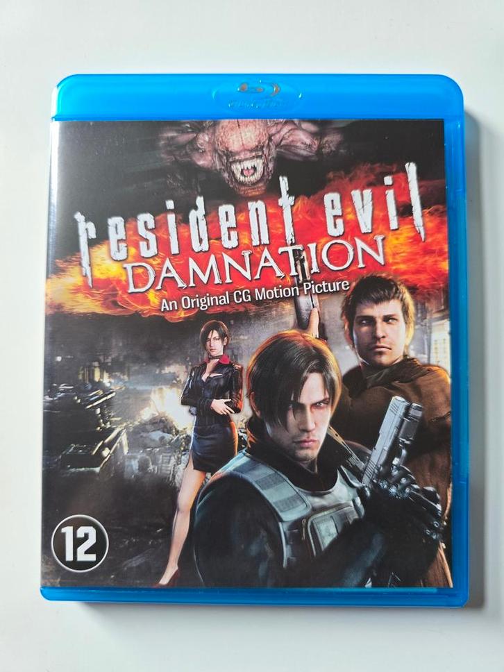 RESIDENT EVIL DAMNATION (BLURAY), Cd's en Dvd's, Blu-ray, Gebruikt, Verzenden