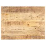 vidaXL Tafelblad 15-16 mm 90x70 cm massief mangohout, Huis en Inrichting, Tafels | Eettafels, Verzenden, Nieuw
