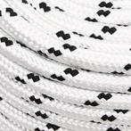 Boottouw gevlochten 14 mmx250 m polyester wit (Gereedschap), Nieuw, Verzenden