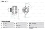 Dynamo / Alternator FIAT ALBEA (1.6 16V), Auto-onderdelen, Motor en Toebehoren, Ophalen of Verzenden, Nieuw