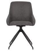 2dekans | Dutchbone Eetkamerstoel Laurel 360° Draaibaar -, Huis en Inrichting, Ophalen of Verzenden, Zo goed als nieuw