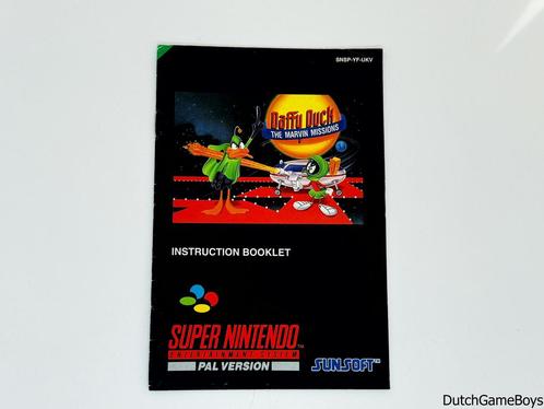Super Nintendo / SNes - Daffy Duck - The Marvin Missions - U, Spelcomputers en Games, Games | Nintendo Super NES, Gebruikt, Verzenden