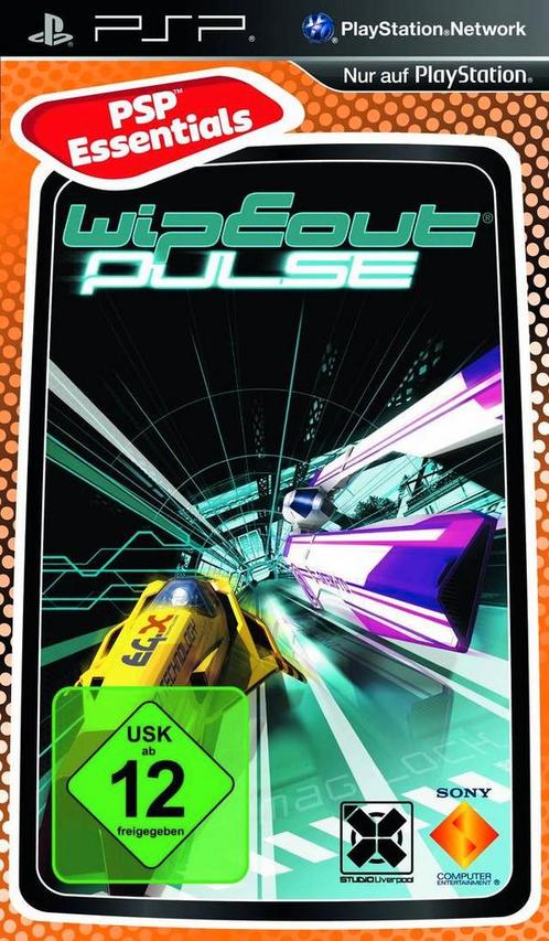 Wipeout Pulse-Essentials Duits (PSP) Gebruikt, Spelcomputers en Games, Games | Sony PlayStation Portable, Zo goed als nieuw, Ophalen of Verzenden