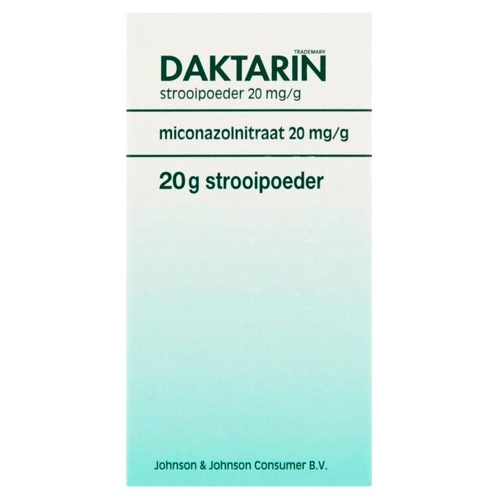 Daktarin Schimmelinfectie Strooipoeder Lees de bijsluiter., Sport en Fitness, Gezondheidsproducten en Wellness, Nieuw, Verzenden
