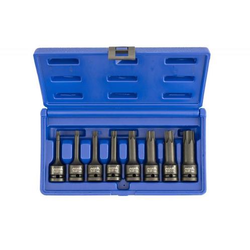 Torx Krachtdoppen - 8 Delig - Torxdoppen Set - Slagdop 1/2 D, Doe-het-zelf en Verbouw, Gereedschap | Handgereedschap, Nieuw, Ophalen of Verzenden