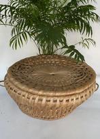 Mand - bananenbladeren - XL Slangenmand,opbergmand, Antiek en Kunst