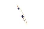Armband - 9 kt. Roségoud - 0.90ct. tw. Saffier, Sieraden, Tassen en Uiterlijk, Armbanden, Nieuw