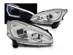 Peugeot 208 4-12 tot 6-15 LEDtube koplampen Chrome, Verzenden, Nieuw, Universele onderdelen