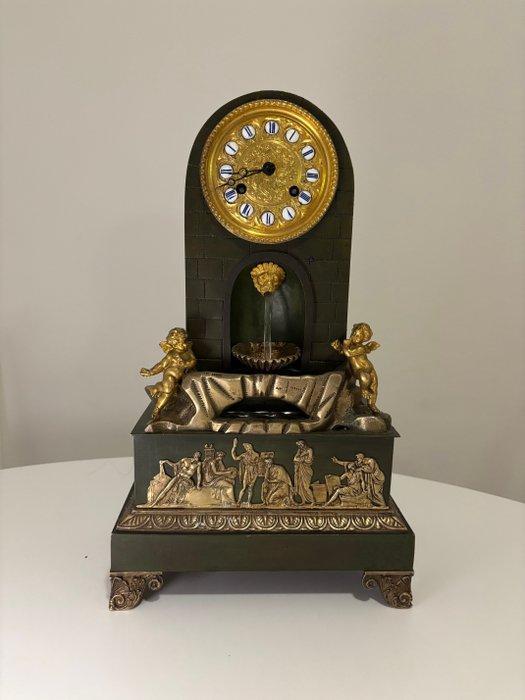 Automatonklok - Antiek Brons - 1800-1850, Antiek en Kunst, Antiek | Klokken