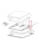 Dometic Mini Heki montagefr. 25-42 mm RAL9001, Nieuw