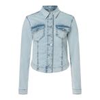 MAC • lichtblauw denim jasje • S, MAC, Nieuw, Maat 36 (S), Verzenden