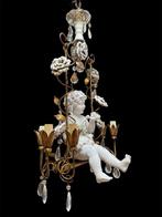 Kroonluchter - artistiek met zes lampen, met putto en