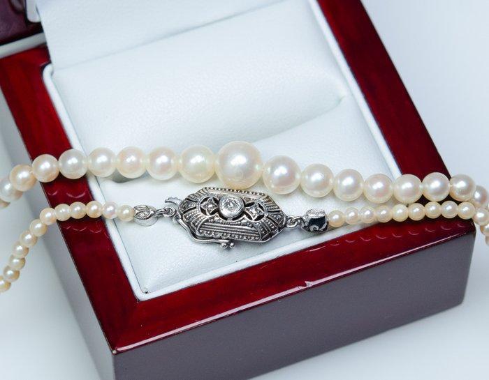 Zonder Minimumprijs - Halsketting - Art Deco - 800 zilver -, Sieraden, Tassen en Uiterlijk, Kettingen