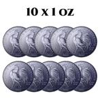 Frankrijk. 10 x 1 oz 2026 .9995 Fine Titanium French