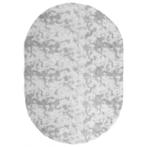 Zilvergrijs Vloerkleed 300x200 - Retourdeal! Upgrade je i..., 150 tot 200 cm, Ophalen of Verzenden, Grijs, Ovaal