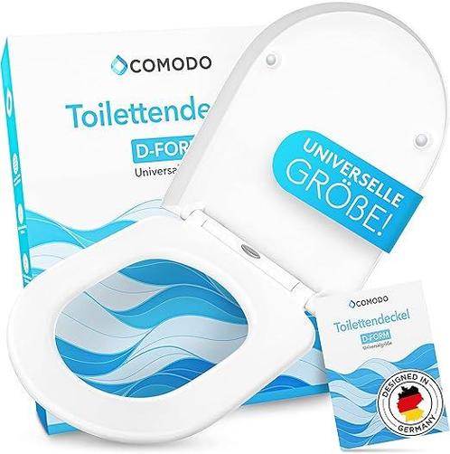 Toiletbril Comodo D vorm en soft closemechanisme, Huis en Inrichting, Overige Huis en Inrichting, Verzenden