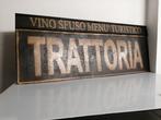 Trattoria - Reclamebord - IJzer, Antiek en Kunst