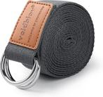 Yoga & Pilates Stretch Riem | 1.8 M - Grijs, Sport en Fitness, Verzenden, Nieuw