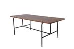 Eettafel - Alvora - 200x90 cm - Bruin - Jörn, Huis en Inrichting, Verzenden, Nieuw