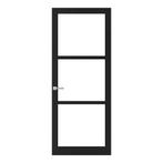 Weekamp binnendeur WK6356-C 93x211 (Stomp, Blankglas), Nieuw, 80 tot 100 cm, Ophalen of Verzenden, Glas