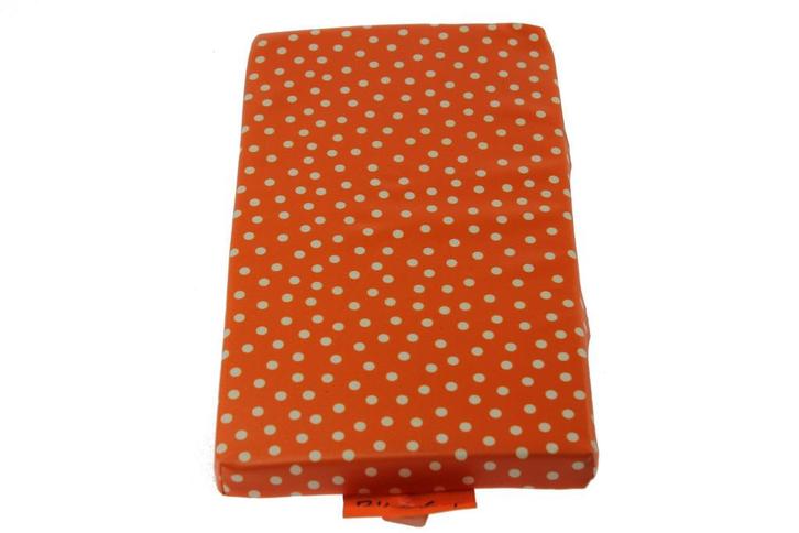 BikeCap Fietskussen Orange  Dots, Fietsen en Brommers, Fietsaccessoires | Fietsstoeltjes, Nieuw, Verzenden