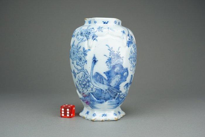 Delft-ware - Vaas - Aardewerk - Vase with Phoenix, Antiek en Kunst, Antiek | Glas en Kristal