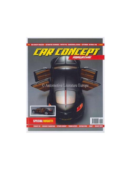 2010 CAR CONCEPT MAGAZINE 4 ENGELS, Boeken, Auto's | Folders en Tijdschriften
